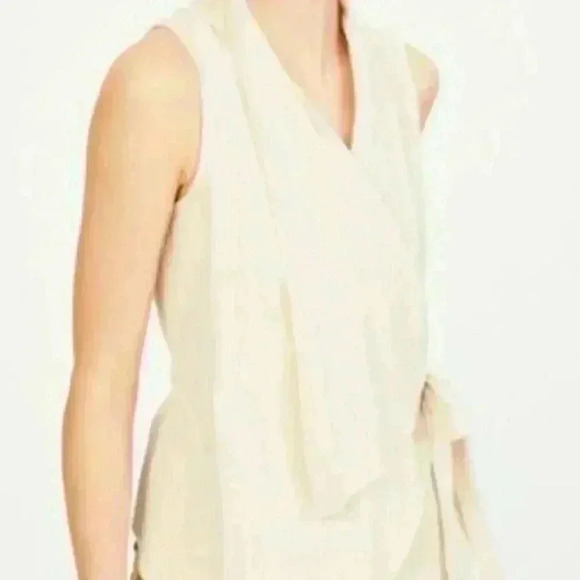 Regina Sloan Boutique Tops - Love Without Limits Linen Wrap Front Top